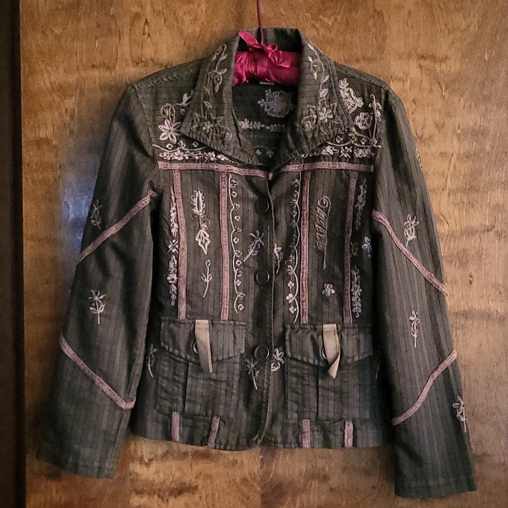 Conversation piece artsy jacket M - Picture 4 of 13